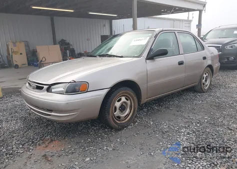 1999 Toyota Corolla Ve из США, поврежденный, VIN 2T1BR12E6XC167122